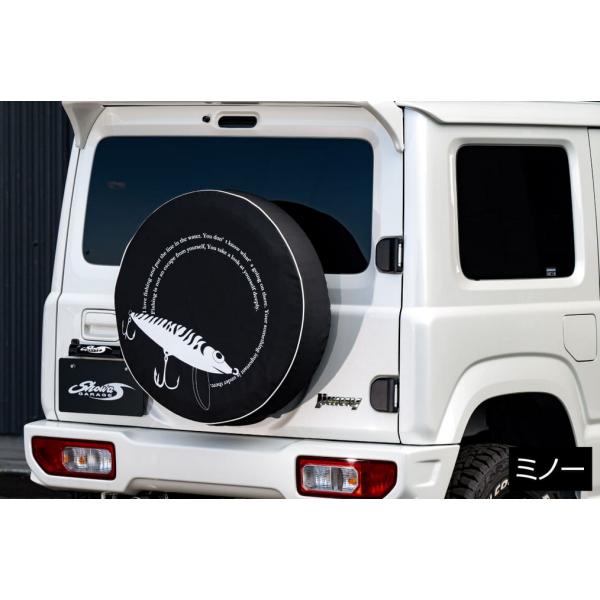 ジムニー.シエラ.ノマド スペアタイヤカバーJB64W.JB74W ショウワガレージ ジムニーノマド JC74シエラJB64 スペアタイヤカバー