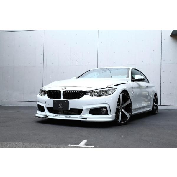 3D デザイン BMW 4Series F36 グランクーペ M-SPORT用 フロントリップ 