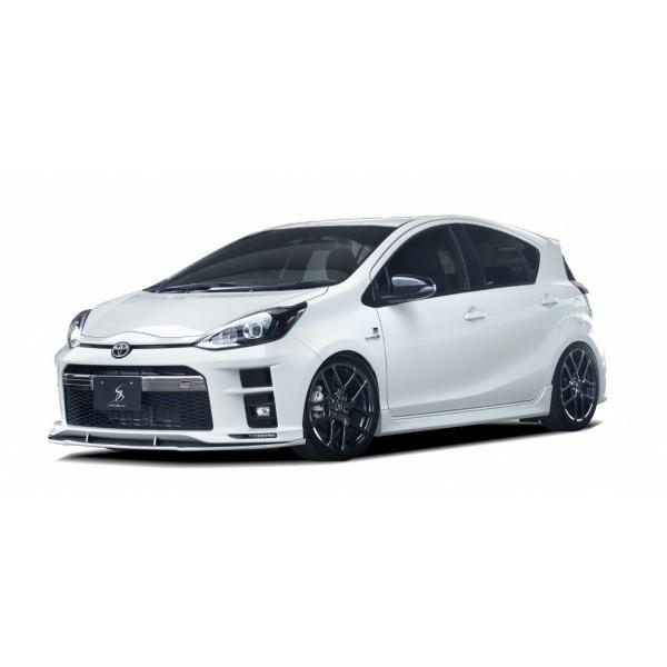 シルクブレイズ アクア G GR SPORT NHP10 フロントリップ タイプS 塗装