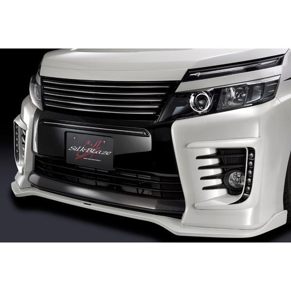 シルクブレイズ ヴォクシー ZRR80W ZS フロントバンパーカバー