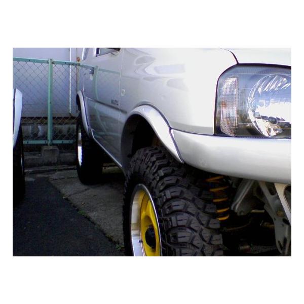 ジムケンタック ジムニー JB23 30mmワイドオーバーフェンダー(FRP製