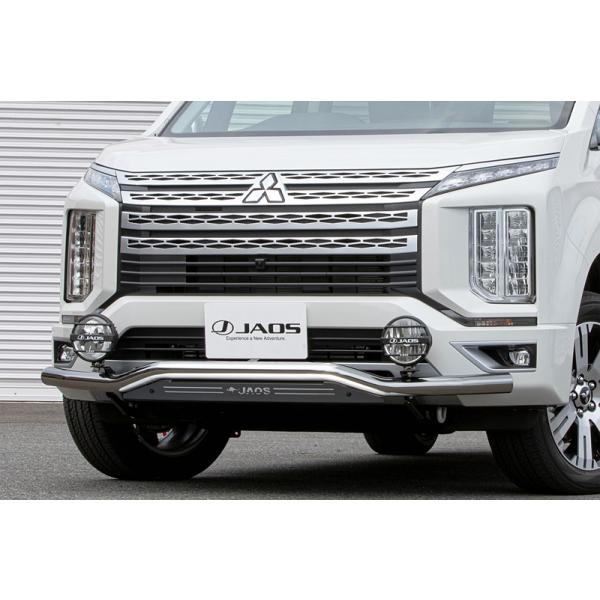 デリカD5 前期 ジャオス フロントスキットバー サイドステップ デリカD5 前期 ジャオス フロントスキットバー サイドステップ