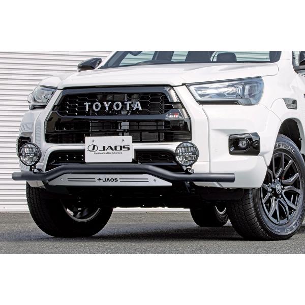 JAOS ジャオス フロントスキッドバー ポリッシュ／ブラック