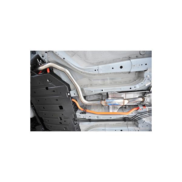 【ばーぶ】ノブレッセマフラー（CRZ用） ノブレッセ CR-Z 中間マフラー [仕様]ハーフステン : オートヴィレッジ