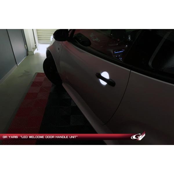グラージオ GRヤリス スマートエントリー機能装着車 LEDウェルカムドア