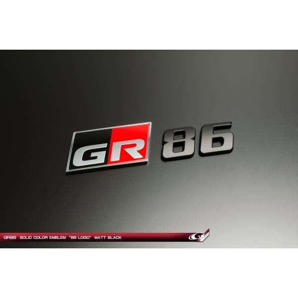 Grazio&amp;Co. GR86 リヤ86ロゴ マットブラック GR86に「マットブラックエンブレム」の衝撃です！｜Grazio&Co.社長日記2.0