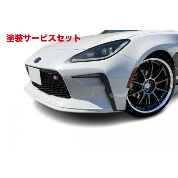 当社塗装品 グラージオ GR86 ZN8 SPORTDESIGN フロントスポイラー FRP