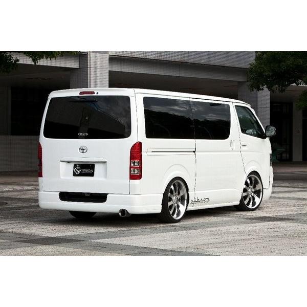 ギブソン ハイエース 200系標準ボディ リアハーフスポイラー : オート