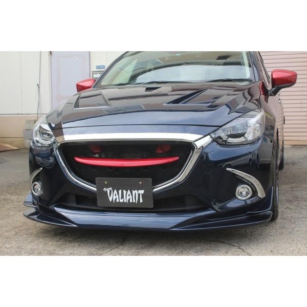 ガレージベリー デミオ DJ グライドリップスポイラーロング FRP製