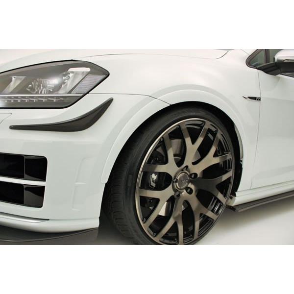 シマガレージベリー　ゴルフ７系ローダウンフェンダートリム（アーチモール) ガレージベリー VW GOLF ゴルフ 7 TSI ローダウンフェンダー