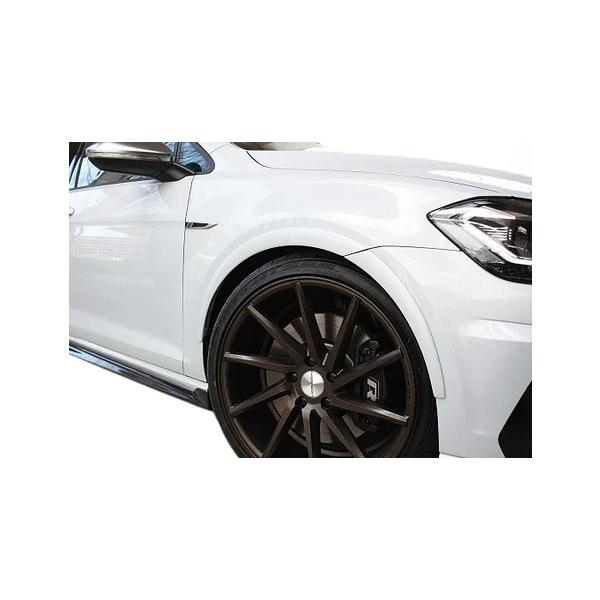 シマガレージベリー　ゴルフ７系ローダウンフェンダートリム（アーチモール) ガレージベリー VW GOLF ゴルフ 7.5TSI ローダウンフェンダー