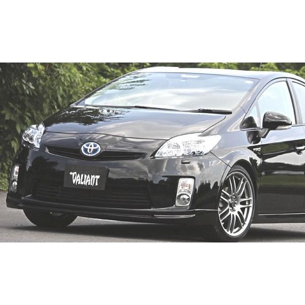 ガレージベリー プリウス 30 前期 VALIANT フロントリップスポイラー