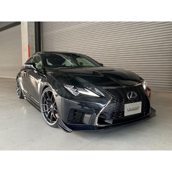 レクソン LEXUS RCF USC10 後期 フロントリップスポイラー カーボン