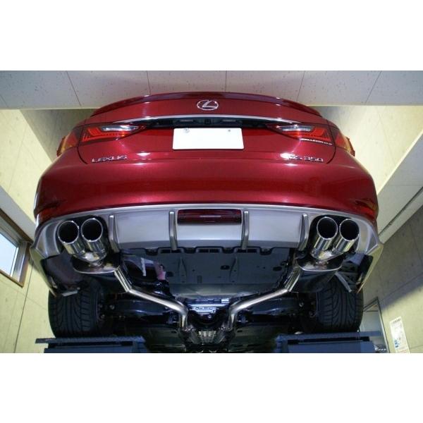 レクソン LEXUS GS L1＃型 350 L:exhaust QUAD 出口Titanium 左右2本