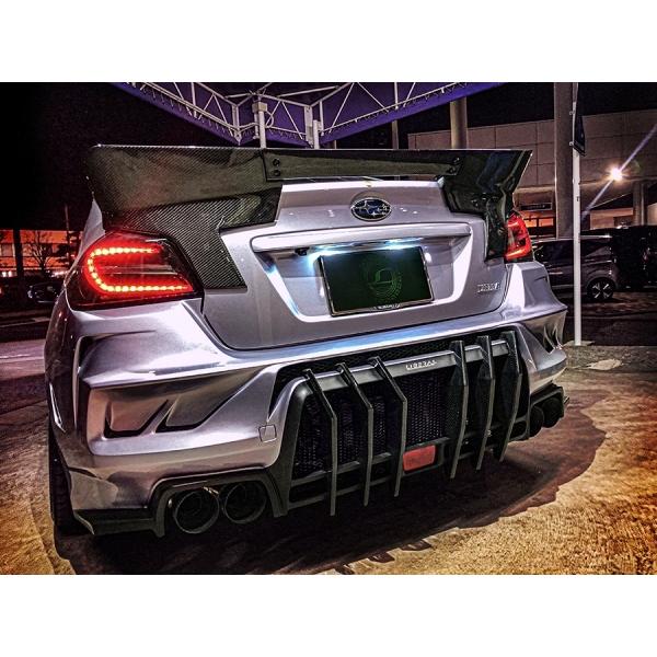 WRX STI VAB リベラル　リアバンパー リベラル WRX VA ADDICTION リアバンパースポイラー 塗装品 : オート