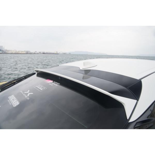 プリウス50系フルカーボン製ルーフスポイラー - ウィンドウフィルム  