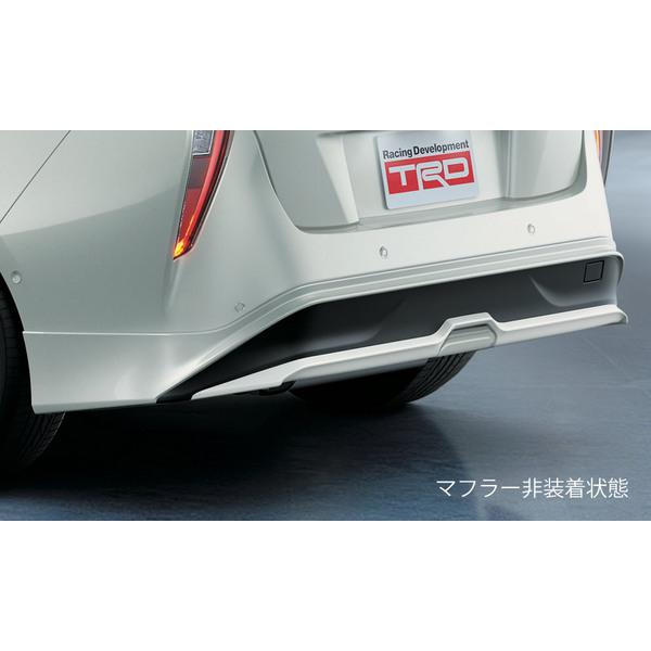 TRD ティーアールディー プリウス 50系 前期 リアバンパー 未塗装