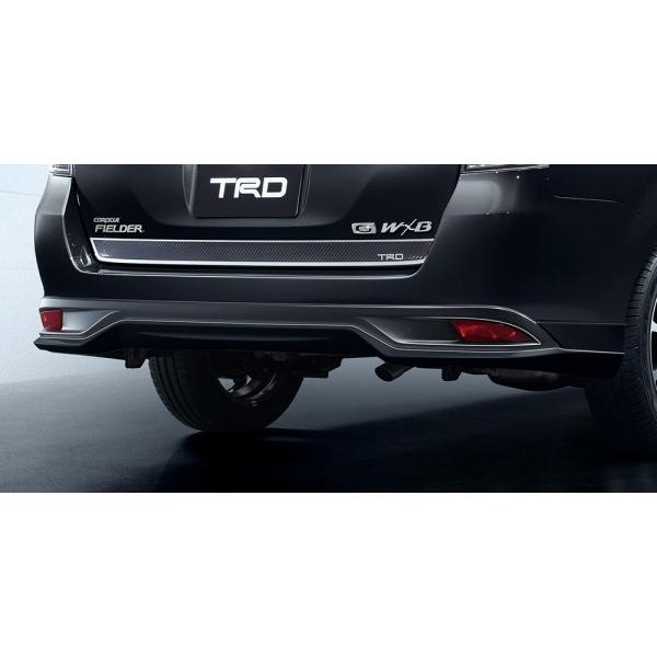 TRD ティーアールディー カローラフィールダー E16 リアバンパー 未