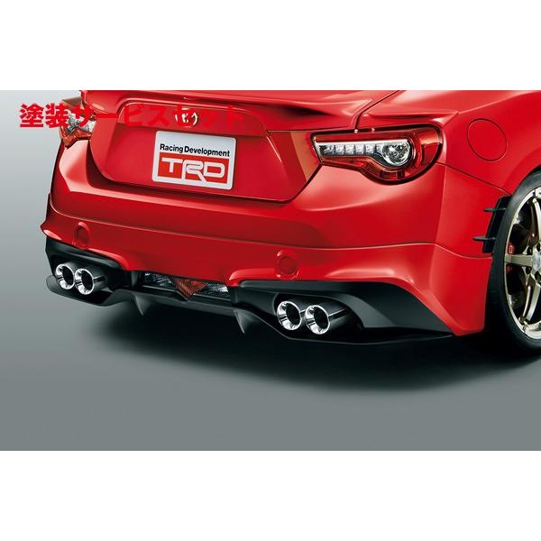 zn6前期用 TRDリアハーフ トヨタ86(ZN6系前期)用リアハーフ TRD(Performance Line)エアロ｜GR86