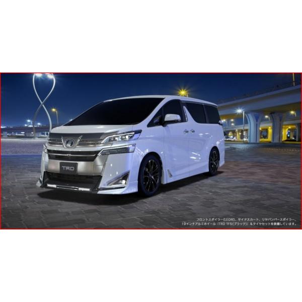 TRD ティーアールディー ヴェルファイア 30 後期 エアロ+マフラー LED