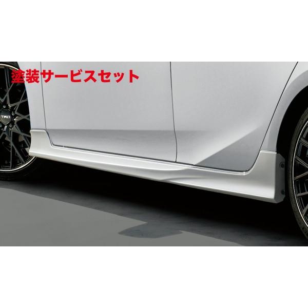当社塗装品 TRD ティーアールディー プリウス 50系 前期/後期 サイド