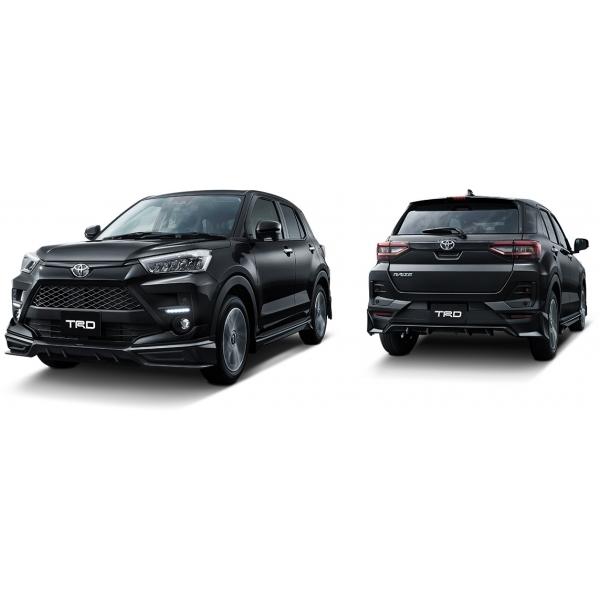 ライズ　モデリスタ　フロントスポイラー　ブラックマイカX07 ライズモデリスタフロントスポイラーブラックマイカX07