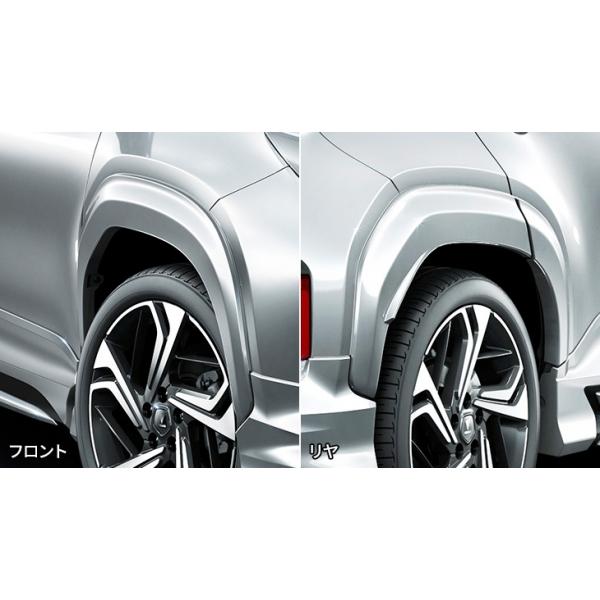 ヤリスクロス　モデリスタ　カラードフェンダー モデリスタ ヤリスクロス 10系 カラードフェンダー 素地