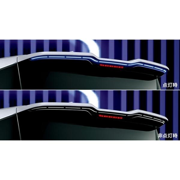 モデリスタ ヴォクシー 90系 イルミルーフスポイラー 塗装済