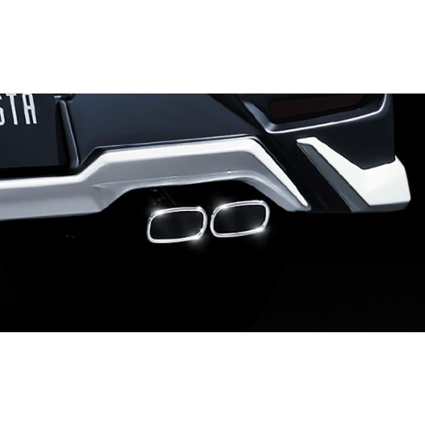 モデリスタ ライズ A210A 4WD マフラーカッター【発送先指定:法人のみ