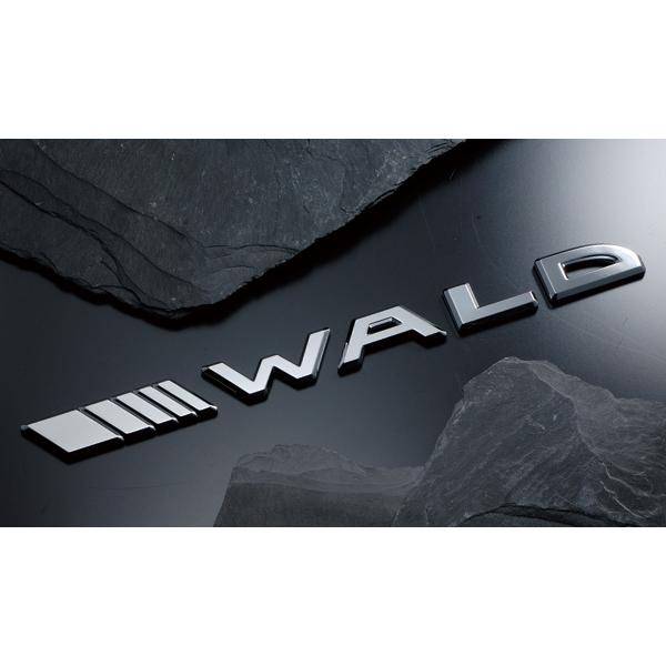 ヴァルド WALD EMBLEM SEPALETE SLASH (A) ブラッククリア : オート