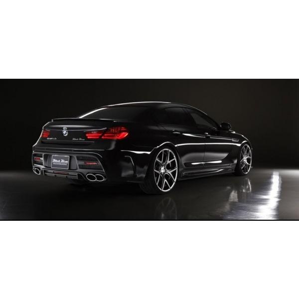 (E) BMW 6シリーズ F06/640 SPORTS LINE BLACK BISON EDITION マフラーカッター (TWIN240×2)