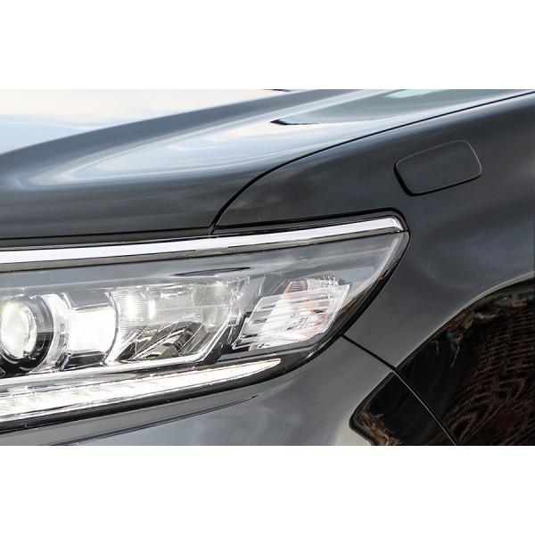 ダブルエイト プラド 150 後期 フェンダーミラーカバー 未塗装