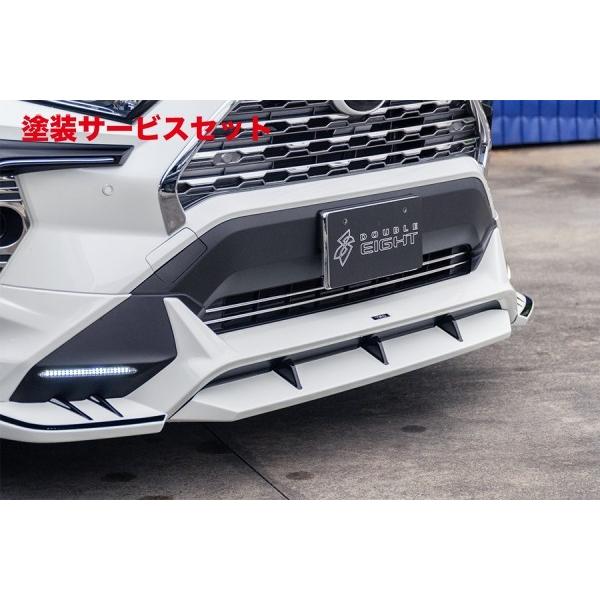 当社塗装品 ダブルエイト RAV4 50 TRDフロントスポイラー装着車