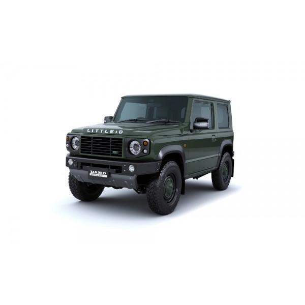 ダムド ジムニー JB64 little D フロントバンパー 塗装済 粗目マット