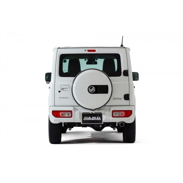ダムド ジムニー JB64 little G リアバンパー 塗装済 ミディアムグレー