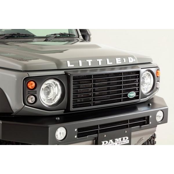 ダムド ジムニーシエラ JB74 little D フロントグリル 塗装済