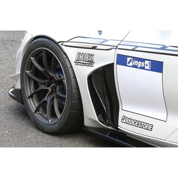 イングス GR スープラ DB系 ings N-SPEC フロントエアロフェンダー FRP 