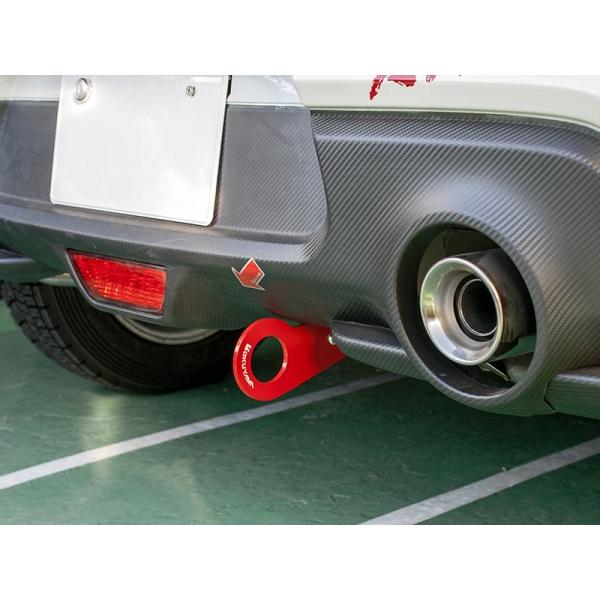 オクヤマ スイフトスポーツ ZC33S トーイングフック リア レッド