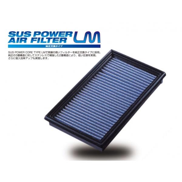 ブリッツ スープラ DB22/42/82・BMW Z4 HF20/30 SUS POWER エアフィルターLM WT-167B
