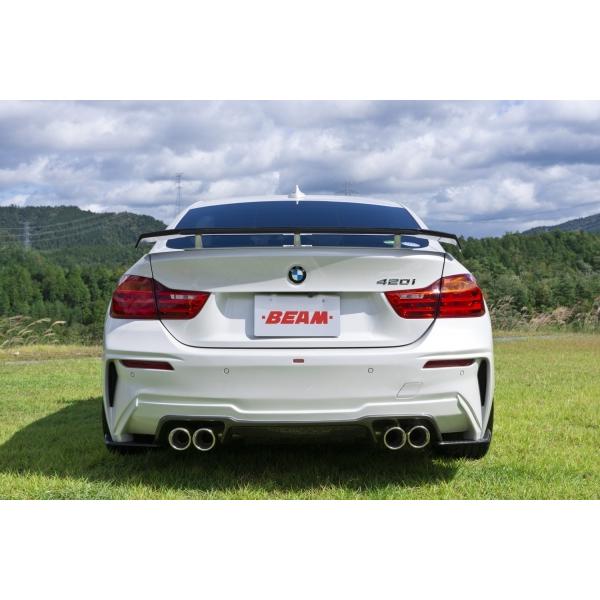 BEAM BMW 4シリーズ F36 4D20 後期エンジン デュアルマフラー  