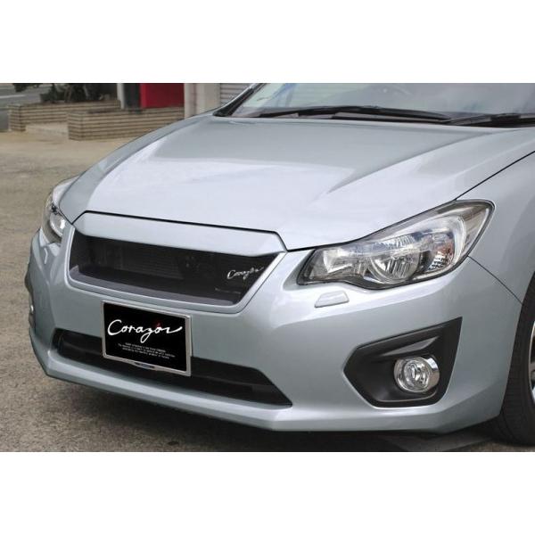 コラゾン　フロントグリルタイプS　［FRP］　 インプレッサG4 GJ GP コラゾン インプレッサ スポーツ/G4 GP/GJ A型- フロントグリルS