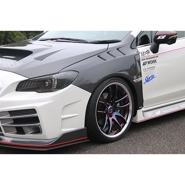 レヴォーグ　VM系　フェンダー左右　中古　 チャージスピード レヴォーグ VM フロントフェンダー ダクト付 片側7mm