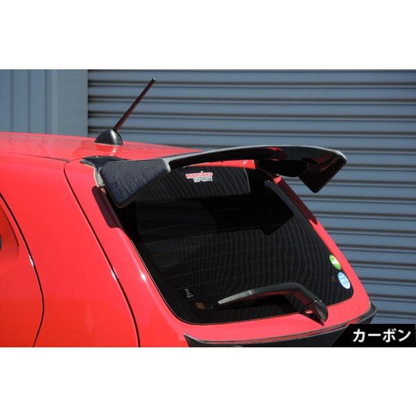 美品　スズキアルトワークス　モンスタースポーツ　HA36Sカーボン　リアウィング モンスタースポーツ アルトワークス/ターボRS キャロル HA/HB36S GT