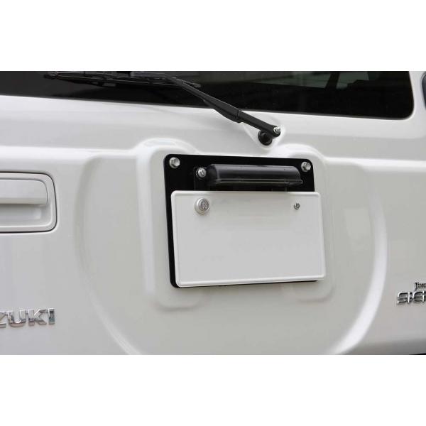 JB64/JB74 ジムニー マスタピース スペアタイヤ移動キット ジムニー JB64 JB74 用 【セット】スペアタイヤ ＆ ナンバー
