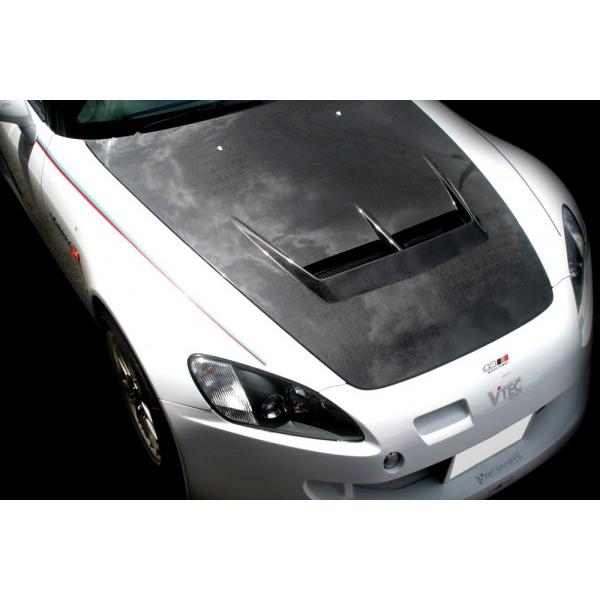 エムアンドエム ホンダ S2000 AP1/2 ボンネット ダクト付 オールFRP