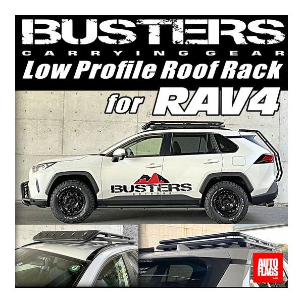 オートフラッグス RAV4 50系 BUSTERS-LP-RAV4 ルーフラック : オート