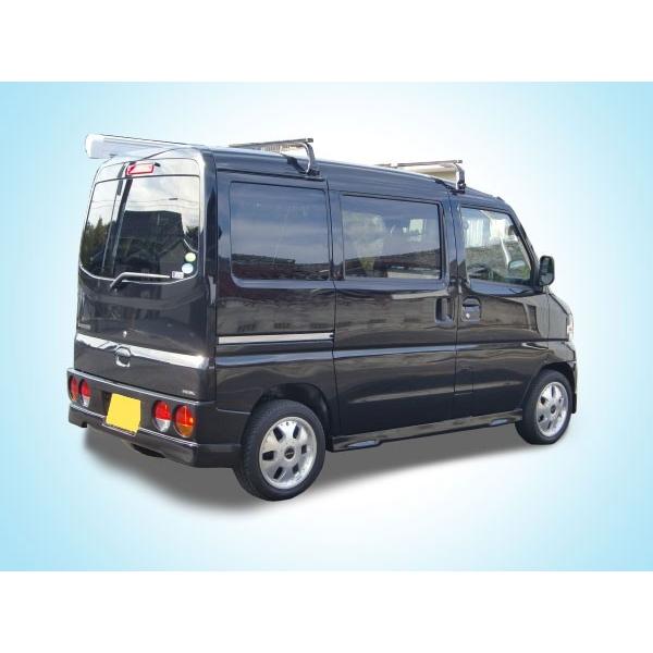 三菱純正U61W タウンBOX U61Vミニキャブ リヤスポイラー ボンディ/Tパーツ ミニキャブ U61/U62V VONDY リアハーフスポイラー