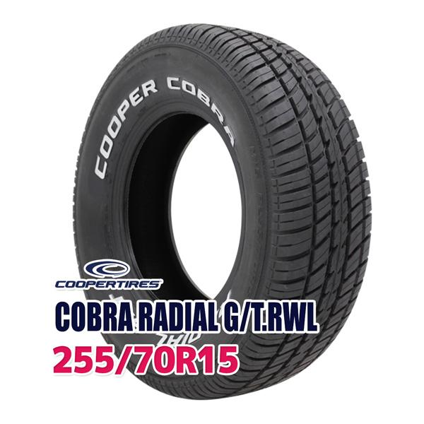 タイヤ サマータイヤ 255/70R15 COOPER COBRA RADIAL G/T.RWL