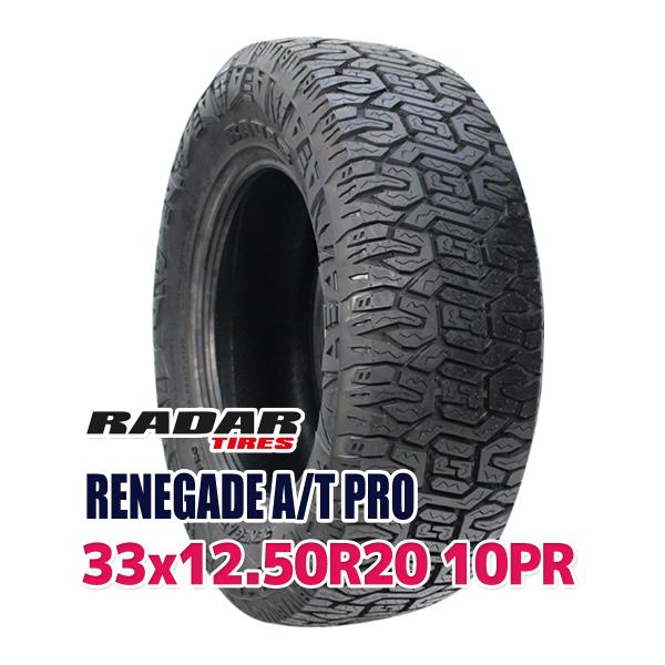 RADAR（レーダー） タイヤ サマータイヤ 33x12.50R20 Radar RENEGADE A