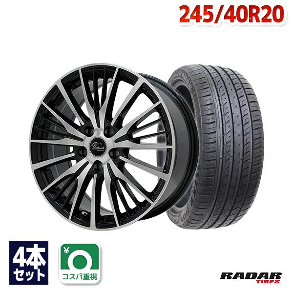 RADAR タイヤ サマータイヤホイールセット 245/40R20 Dimax R8+ 